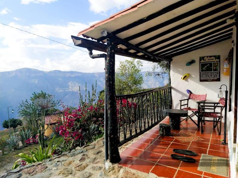 Cabanas Canon Del Chicamocha Aratoca 외부 사진