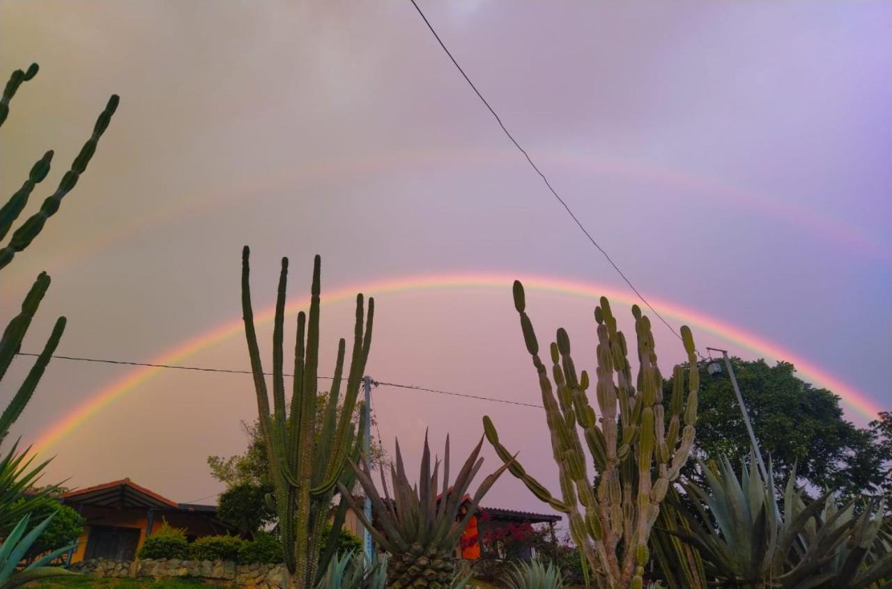 Cabanas Canon Del Chicamocha Aratoca 외부 사진