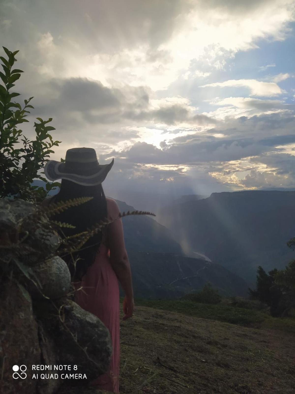 Cabanas Canon Del Chicamocha Aratoca 외부 사진